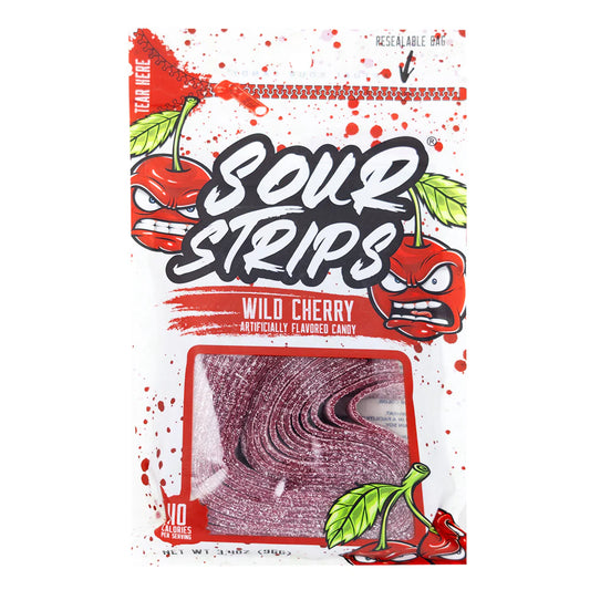 Sour Strips Cherry - 96g