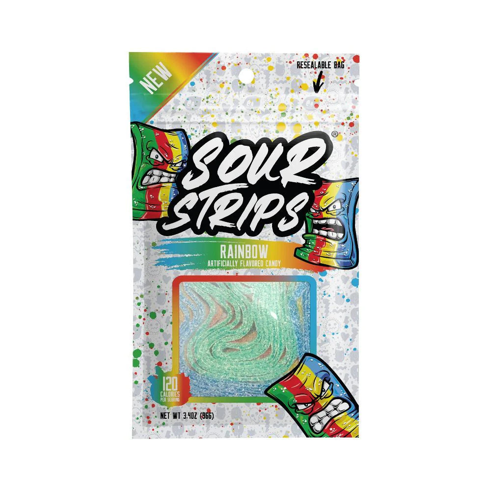 Sour Strips Rainbow - 96g