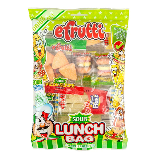 Efrutti Lunch Bag Sour - 77g