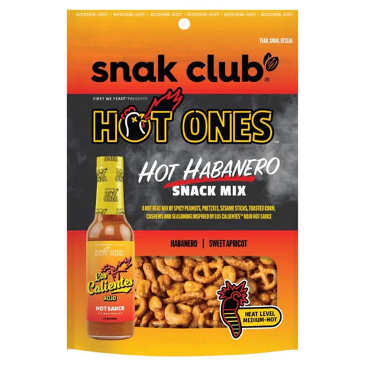 Hot Ones Snack Club Hot Habanero Snack Mix - 57g