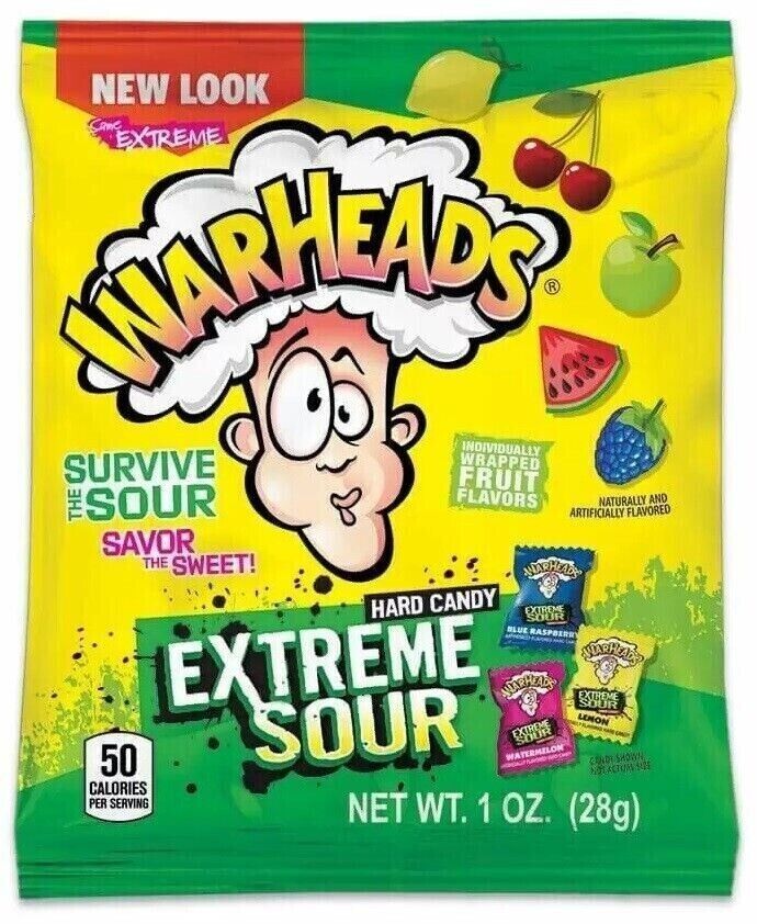 Warheads Extreme Sour - 28g