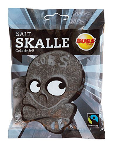 Bubs Godis Salt Skalle - 90g