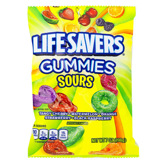 Life Savers Gummies Sour - 198g