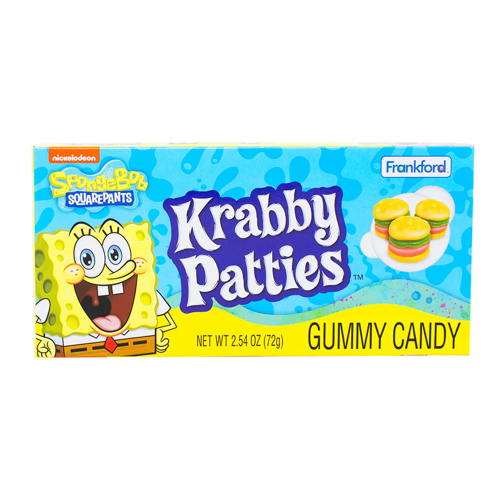 Krabby Patties Gummy Candy - 72g