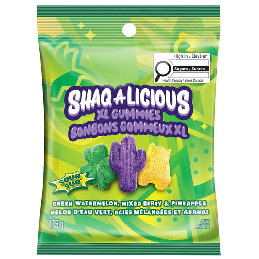 Shaw A Licious XL Gummies Sour - 175g