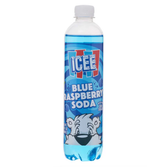 Icee Blue Raspberry Soda - 500ML