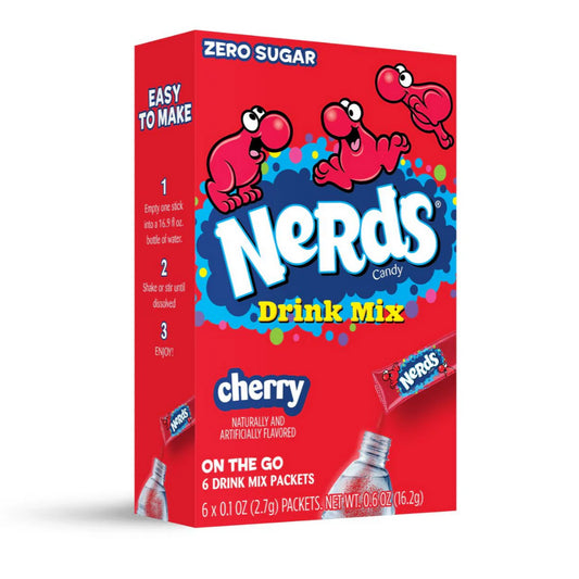 Nerds Drink Mix Cherry - 6 Pack