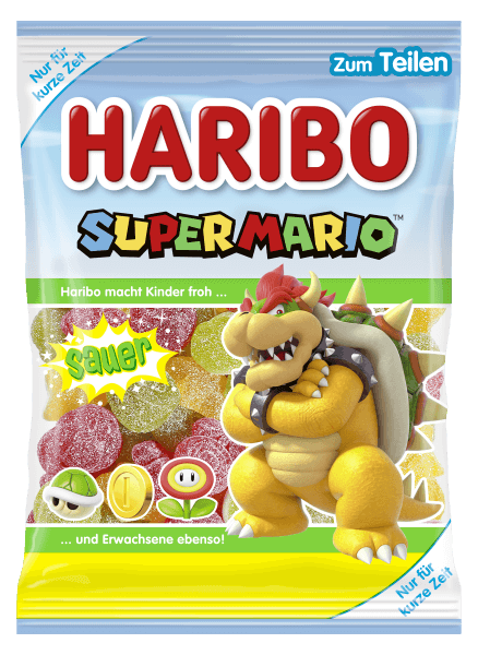 Haribo Super Mario Sours - 175g