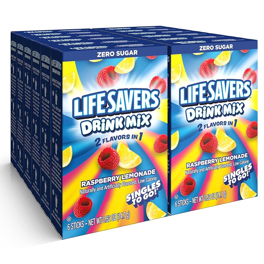 Life Saver Raspberry Lemonade - 6 Pack