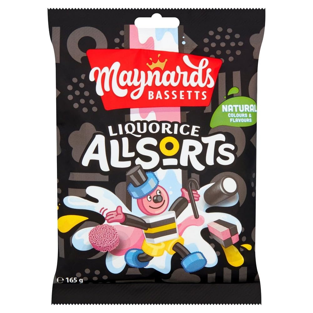 Maynards Bassetts Liquorice Allsorts - 165g