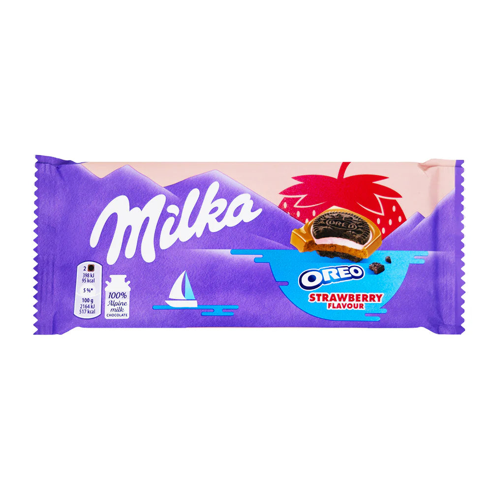 Oreo Milka Strawberry - 92g