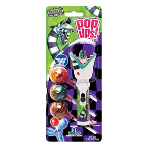 Beetlejuice Pop Ups Lollipop - 36g
