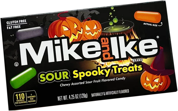 Mike And Ike Sour Spooky Treats - 120g