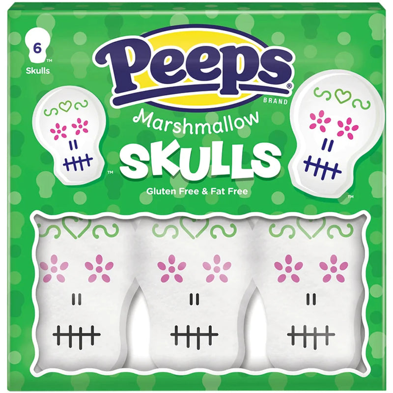 Peeps Skulls 6Pack - 85g