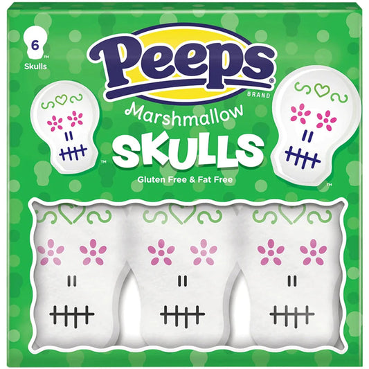 Peeps Skulls 6Pack - 85g