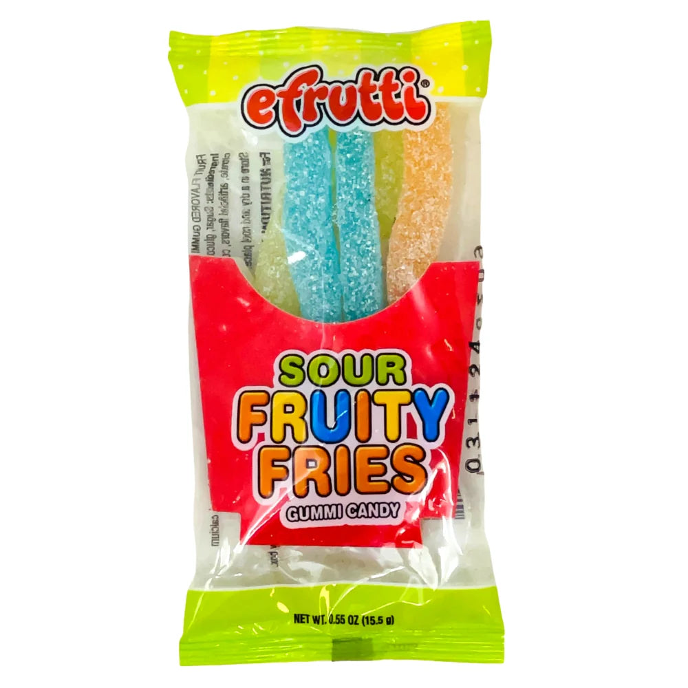 Efrutti Sour fruity fries - 15.5g