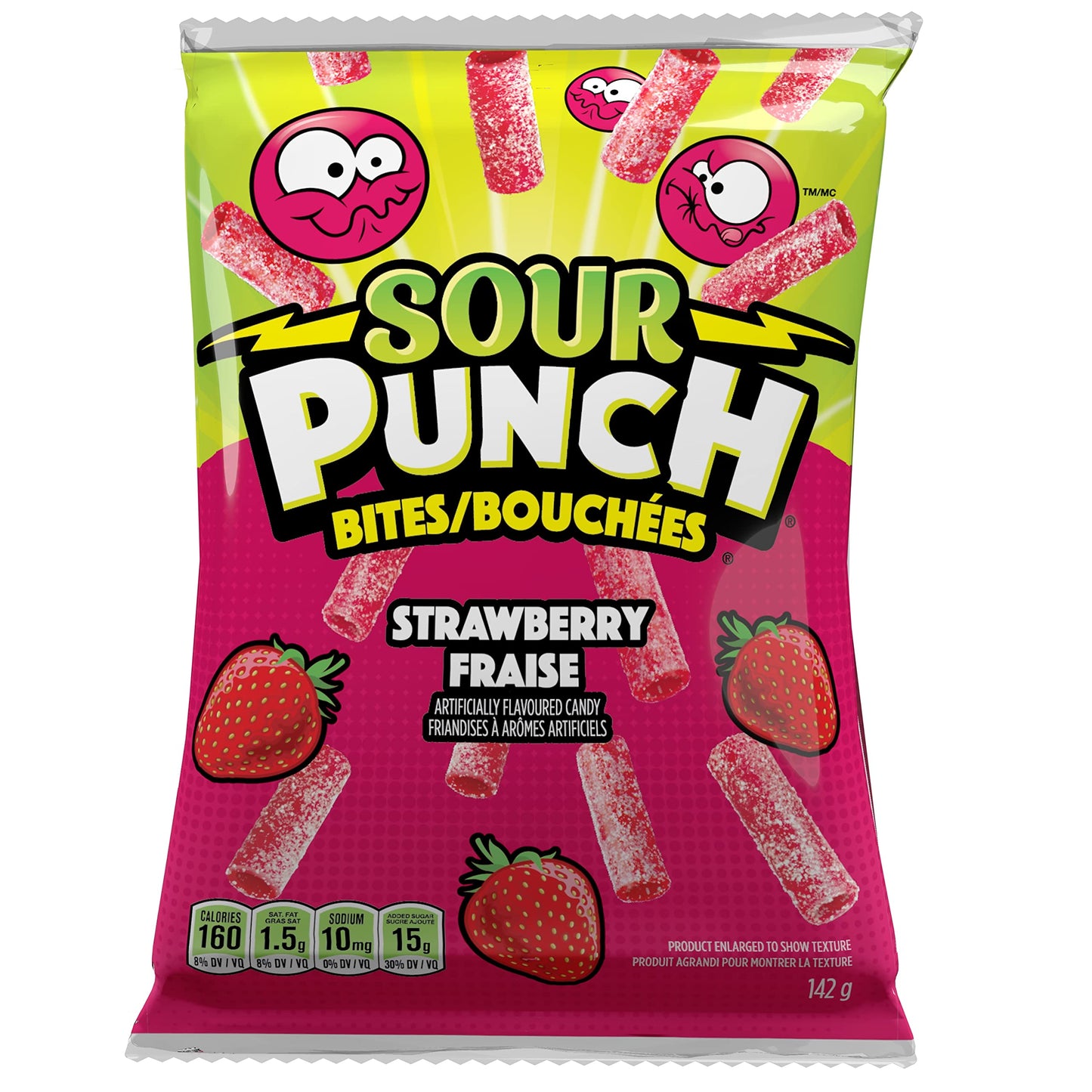 Sour Punch Bites Strawberry - 142g