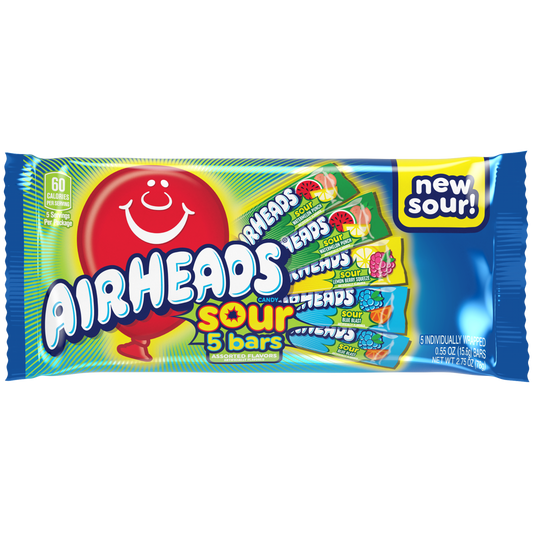 Airheads Sour 5 Bars - 78g