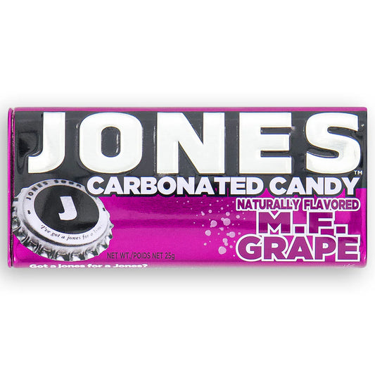 Jones Carbonated Candy Grape - 28g