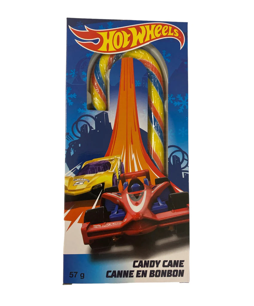 Giant Hot Wheels Candy Cane - 57g – Snackamarack