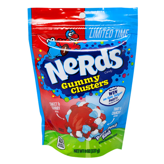 Nerds Gummy Clusters Berry Punch Rush - 226g