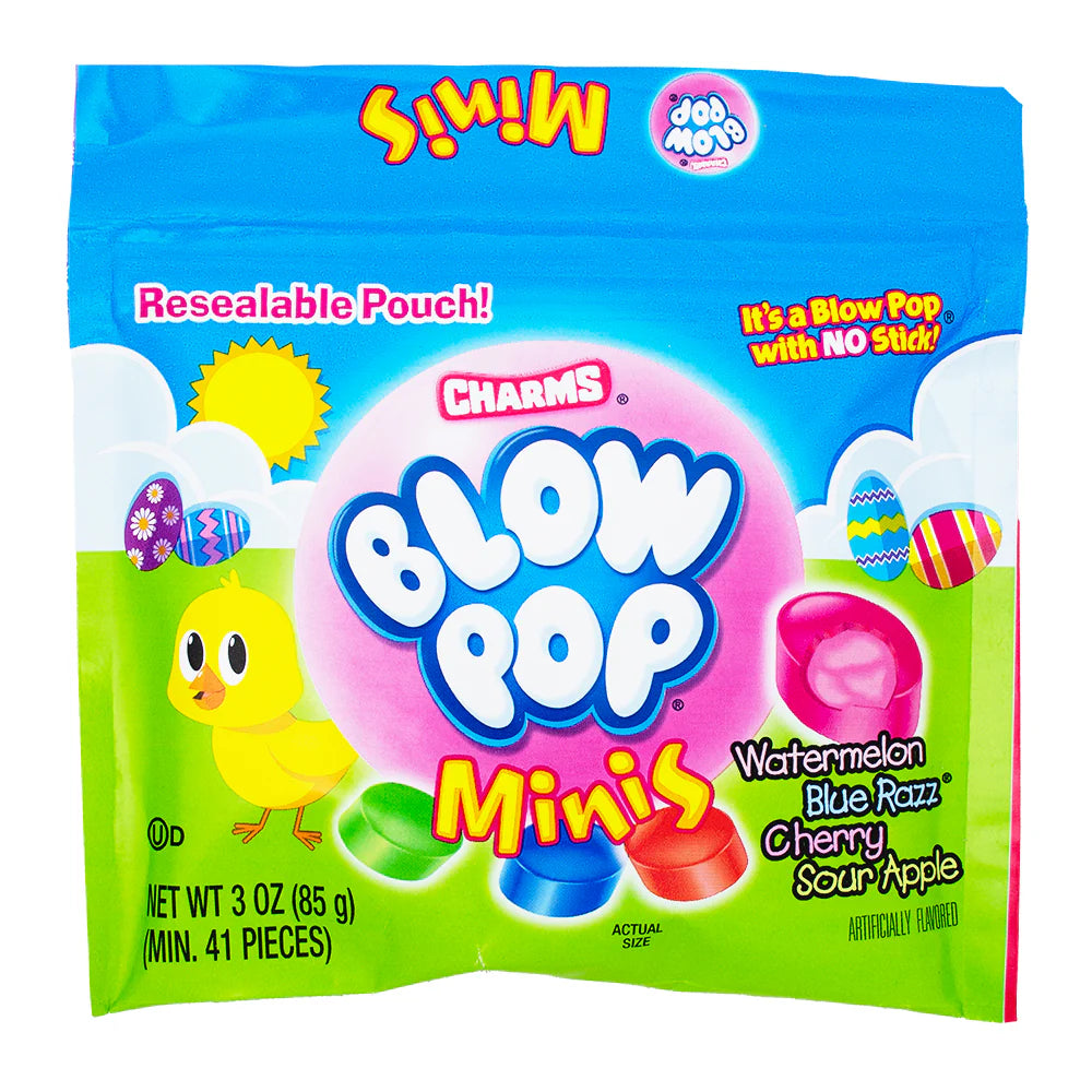 Charms Blow Pop Minis Pouch Easter - 85g