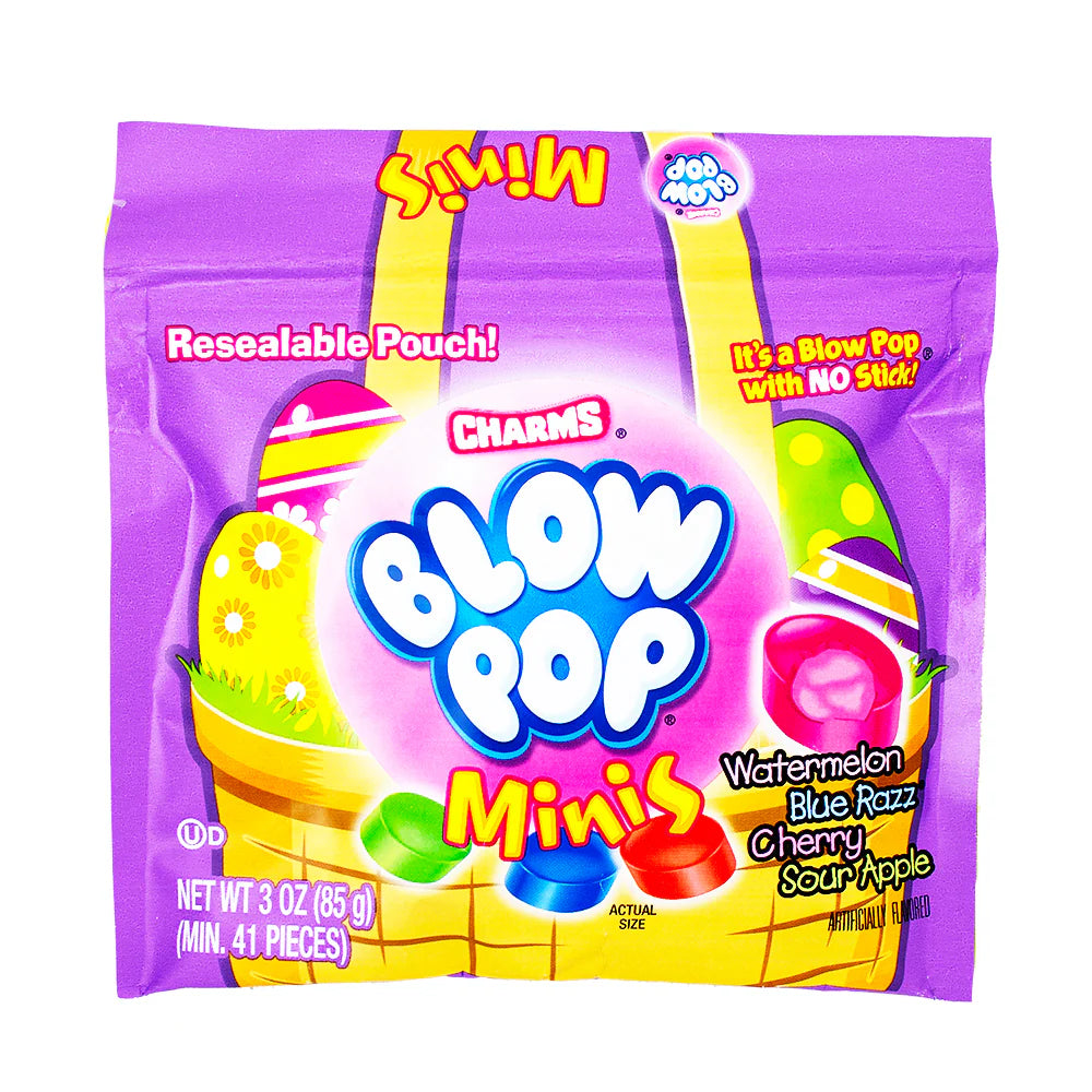 Charms Blow Pop Minis Pouch Easter - 85g