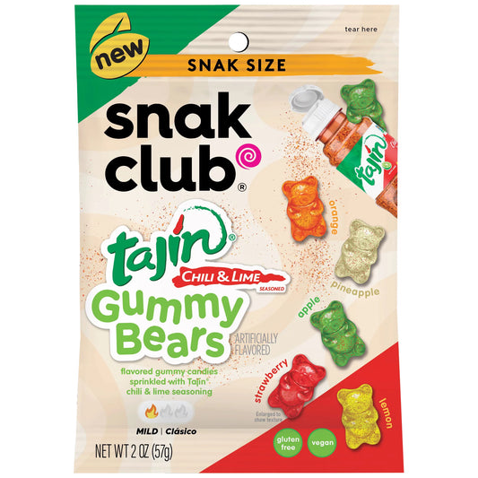 Tajin Gummy Bears Snack Club - 64g