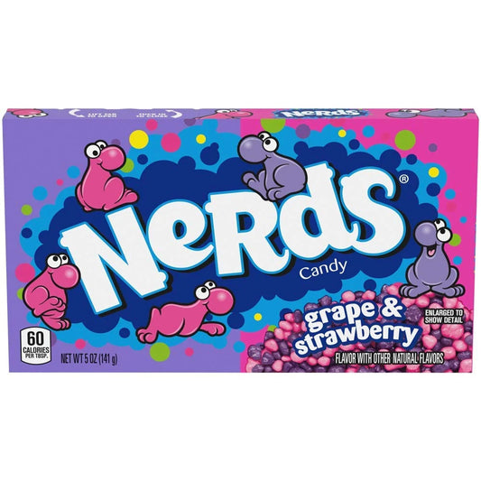 Nerds Theatre Box Grape & Strawberry - 141g