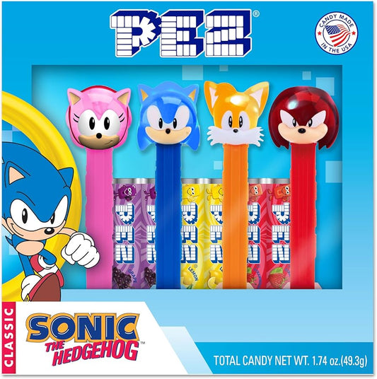 Pez Sonic The Hedgehog Gift Set