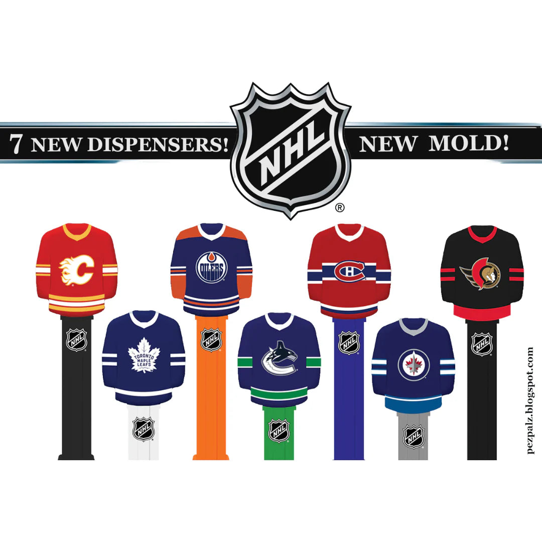 Pez NHL Jerseys Vancouver