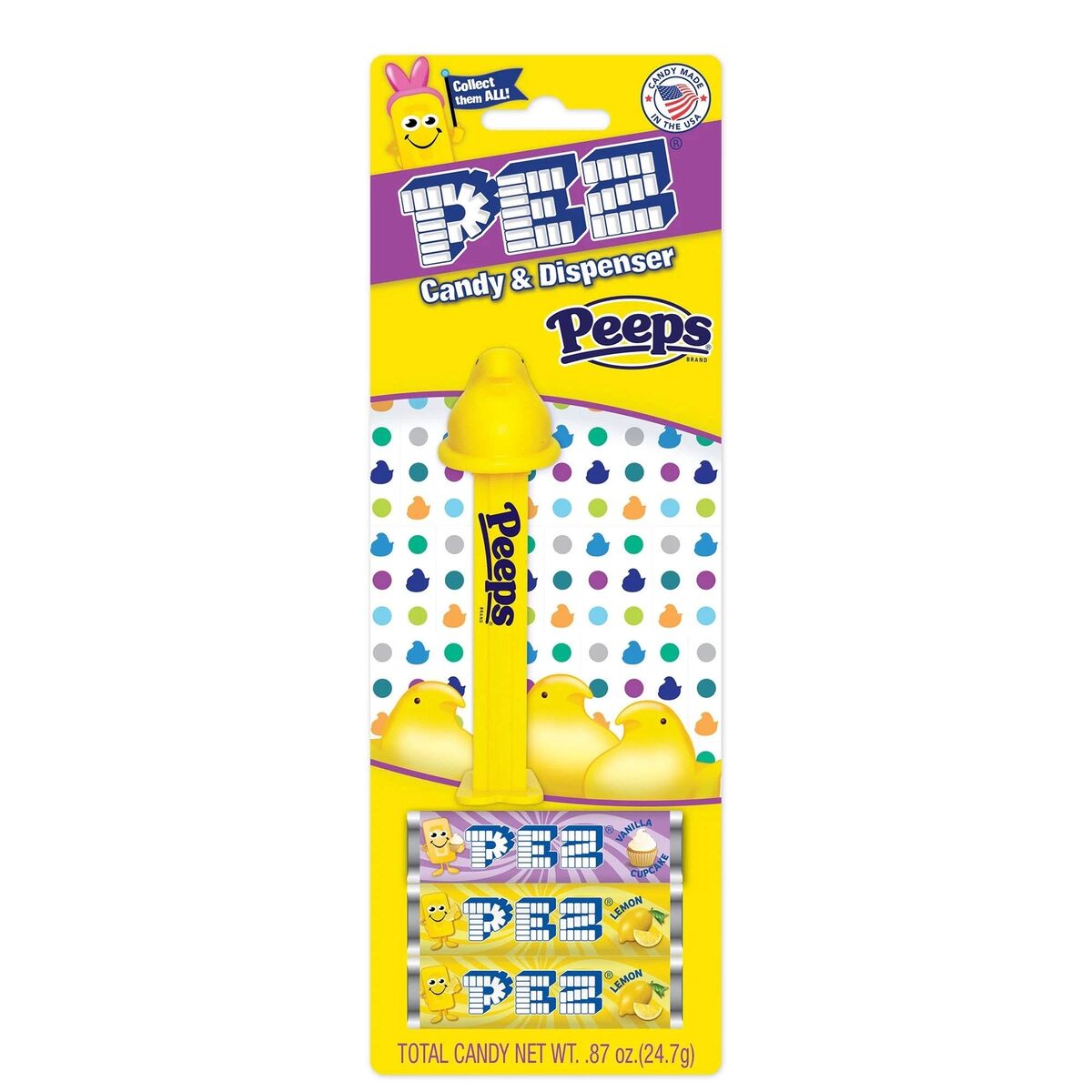 Pez Peeps Yellow