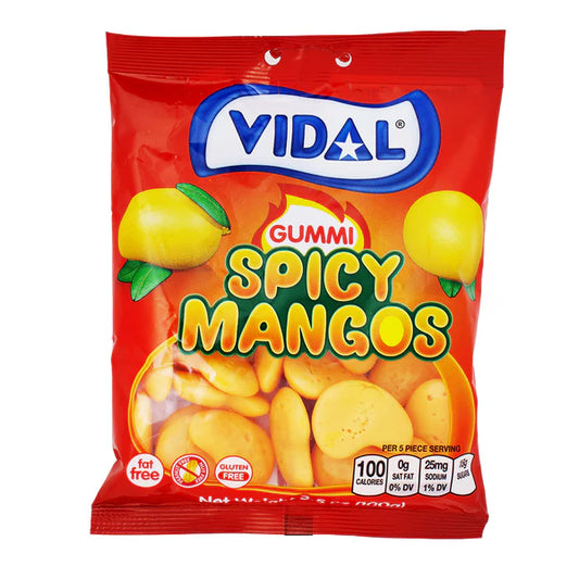 Vidal Gummy Spicy Mangos