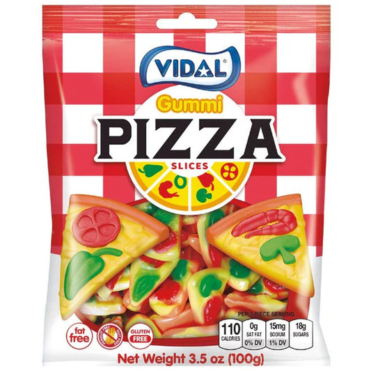 Vidal Gummy Pizza Bag - 100g