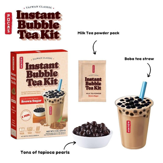 Instant Bubble Tea Kit Brown Sugar - 255g