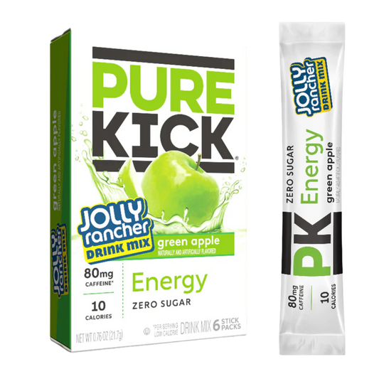 Pure Kick Jolly Rancher Energy Green Apple - 6 Pack