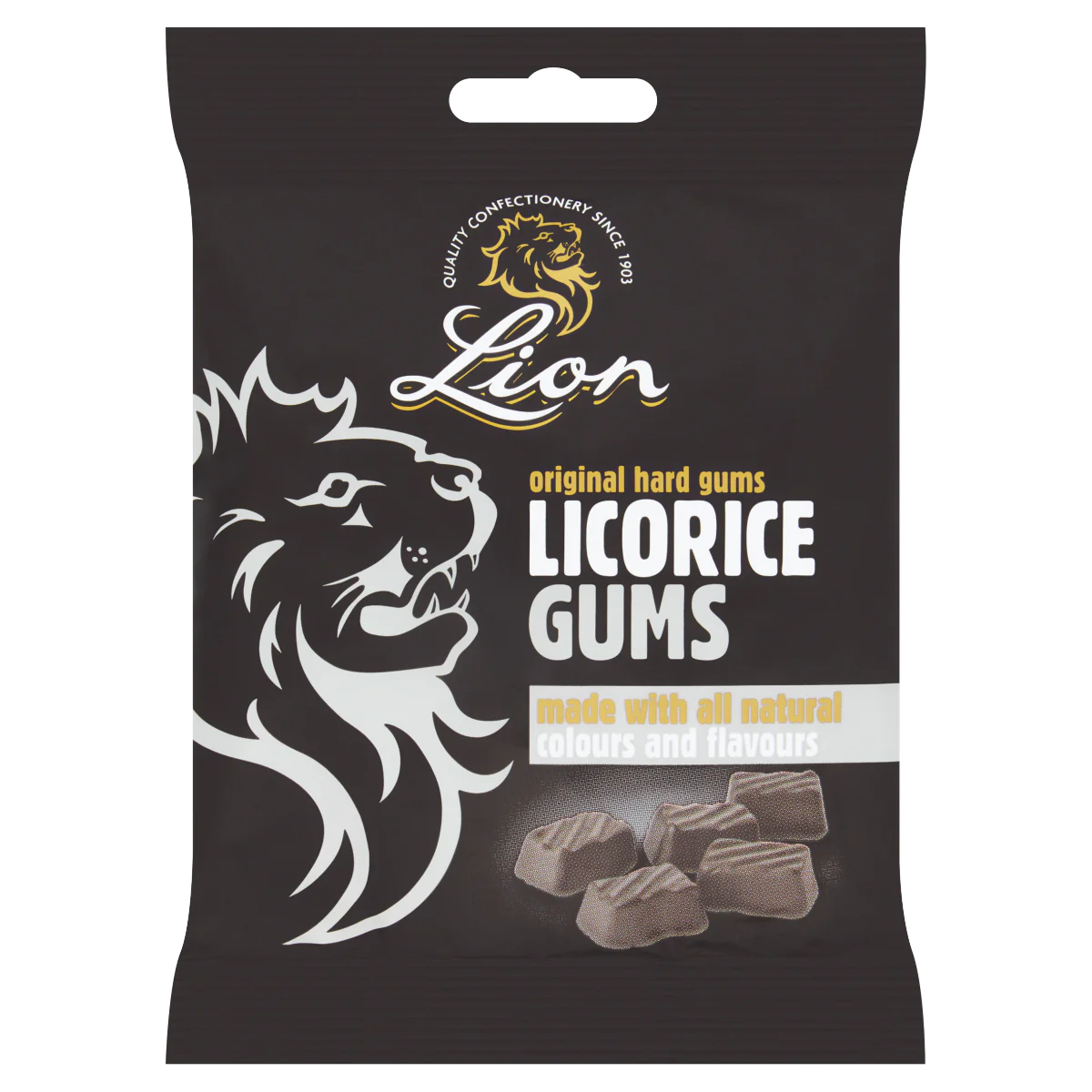 Lion Liquorice Gums - 130g