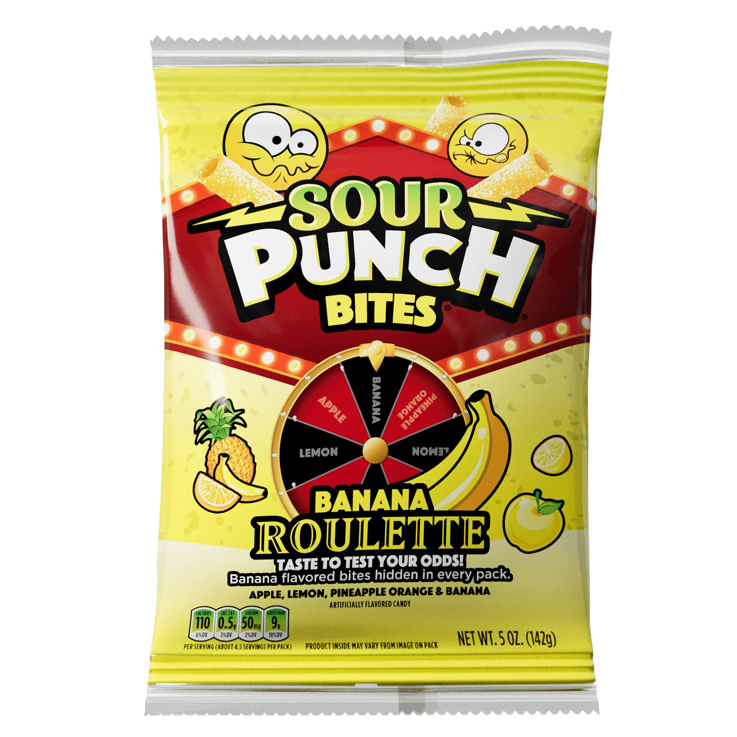 Sour Punch Banana Roulette - 142g