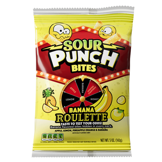 Sour Punch Banana Roulette - 142g