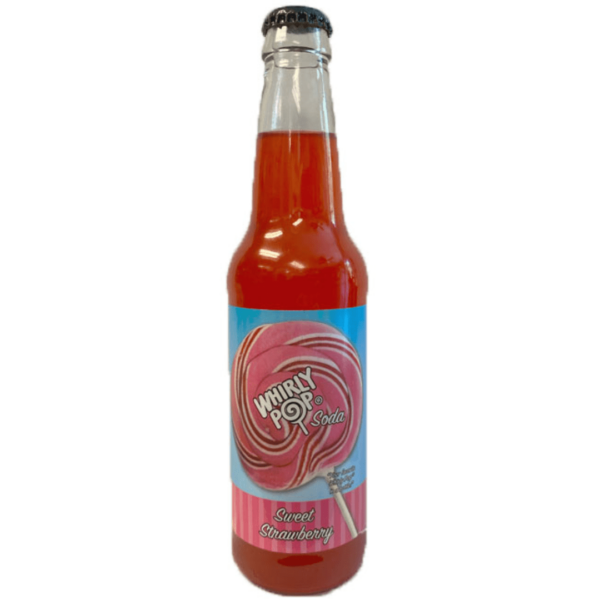 Whirly Pop Sweet Strawberry Soda - 355ml