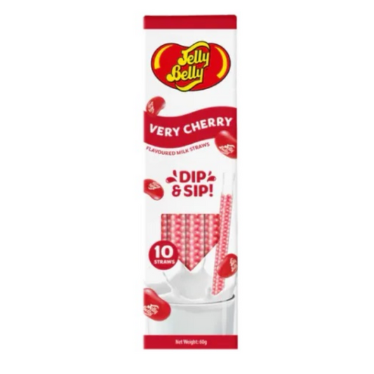 Jelly Belly Straw Very Cherry