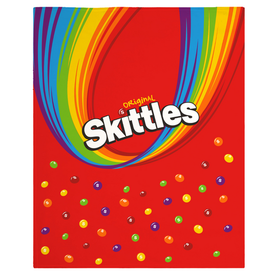 Skittles Fleece Throw