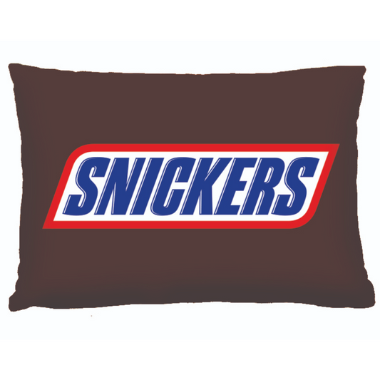 Snickers rectangle pillow