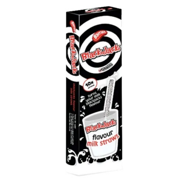 Blackjack Flavour Milk Straws - 60g