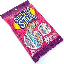 Silly Stix Sour Filled Candy Straws