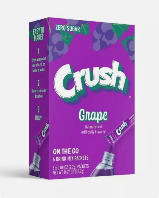 Crush Grape Drink Mix - 6 Pack