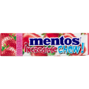 Mentos Chewy Stick Strawberry - 45g