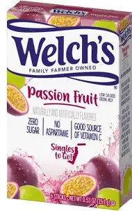 Welch’s Passion fruit Drink Mix - 2.7g x 6 Packets