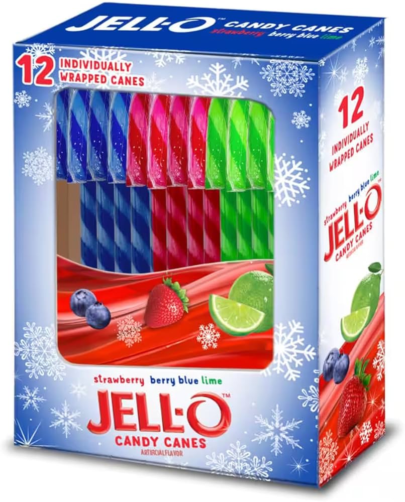 Jell-O Candy Cane 12pk