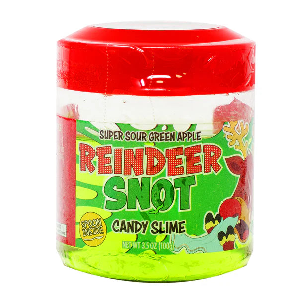 Reindeer Snot ,Super Sour Green Apple Candy Slime